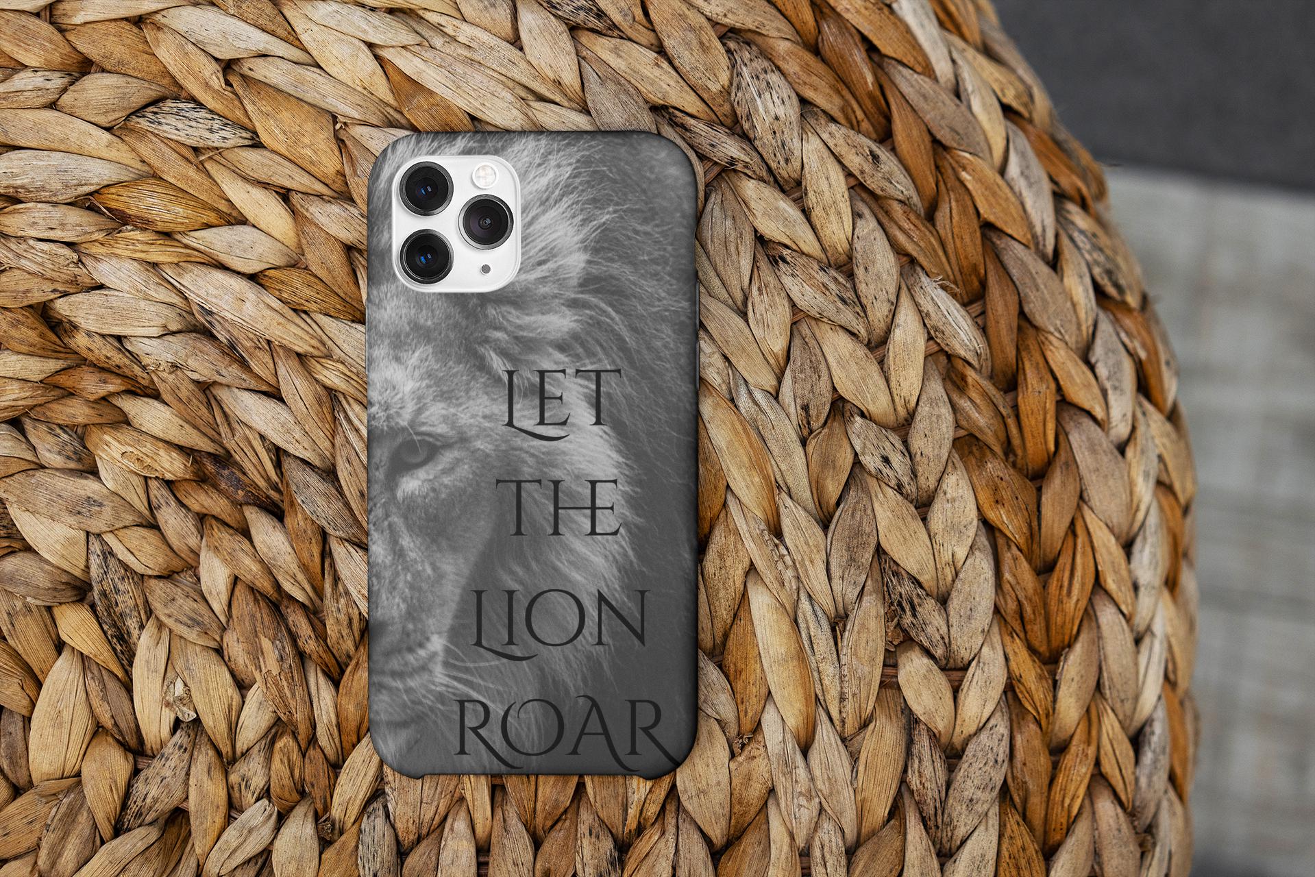 Christian Phone Case Christian Gift Lion Phone Case for Christian Gift For Him Christian Phone Cover Slim